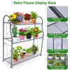 3 Tier Plant Stand Shelf Flower Pot Holder Display Rack 88LBS Utility Storage Organizer