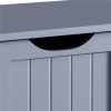 4 Drawer Bathroom Cabinet Storage Cupboard 3 Shelves Free Standing White