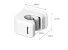 Bathroom Hole-Free Mop Clamp Trackless Wall-Hanging Hook Mop Fixer